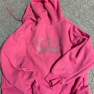 PINK Victoria's Secret Pink Crown Hoodie